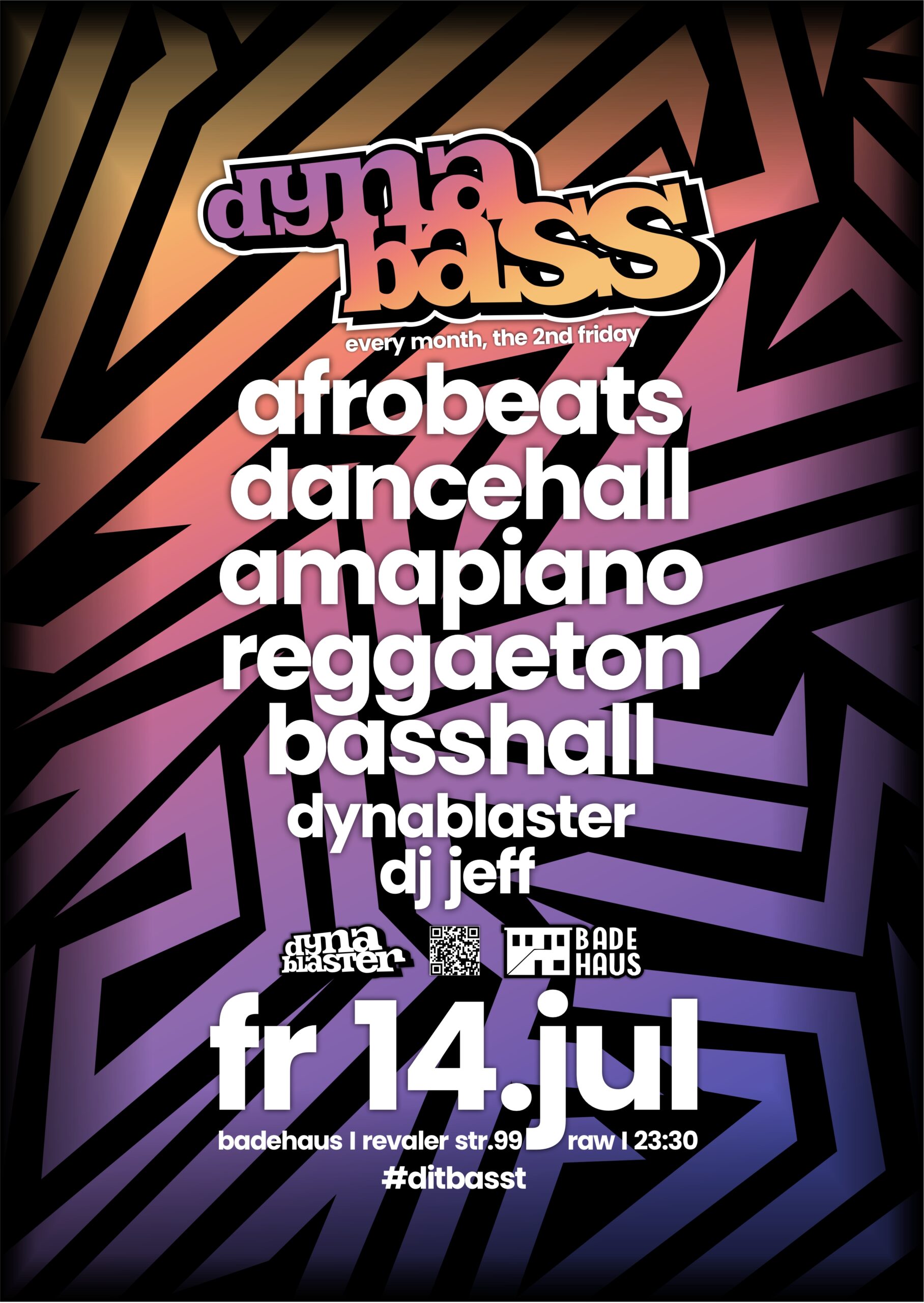 DYNABASS - the Dancehall, Afrobeats, Amapiano, and Reggaeton Party in Berlin