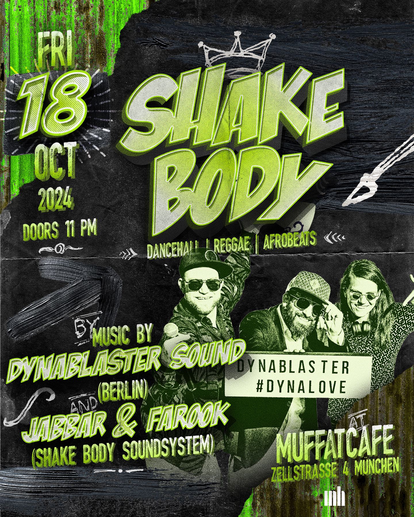 Shake Body im Muffatcafé in München