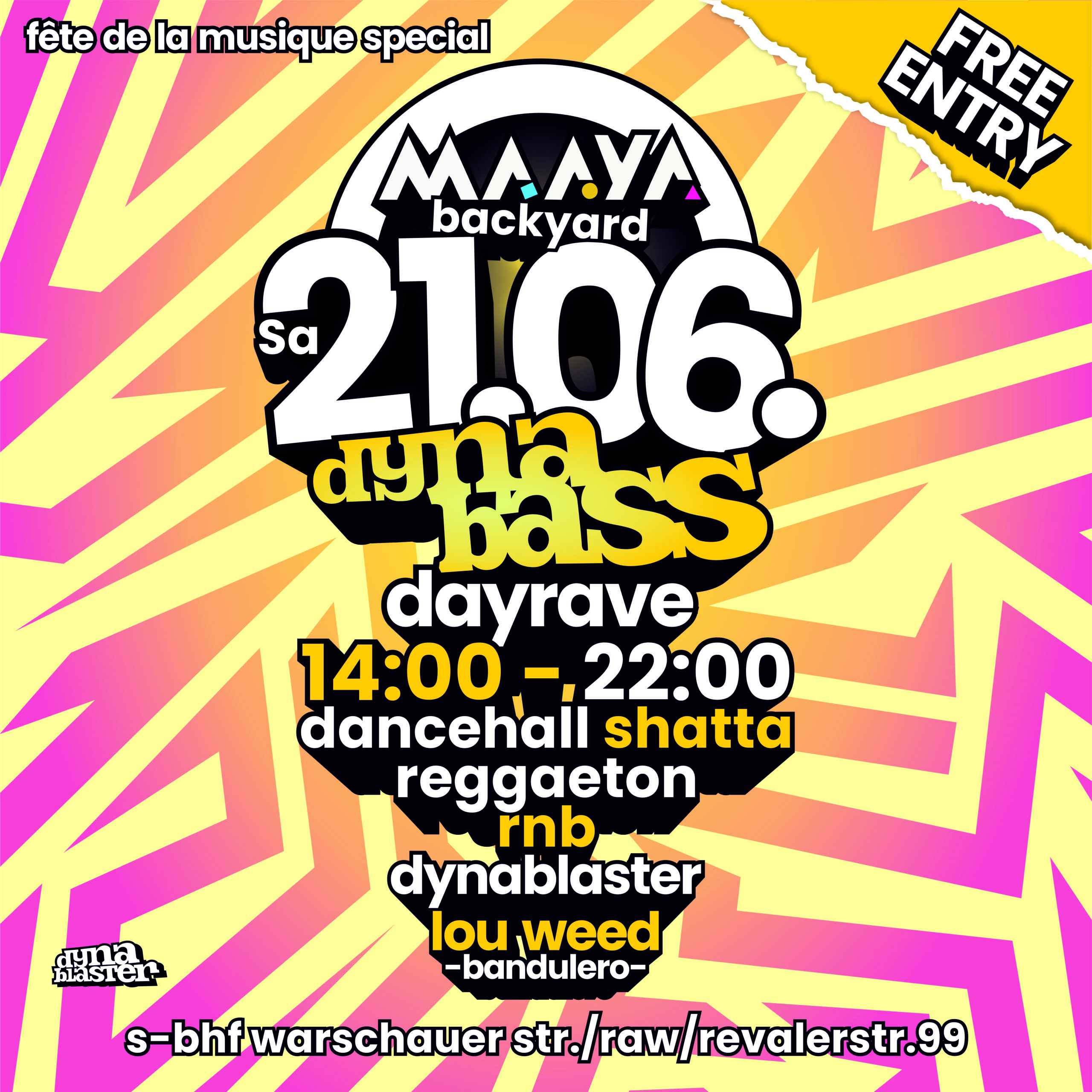 🔥 DynaBass Dayrave – Fête de la Musique Special 🔥