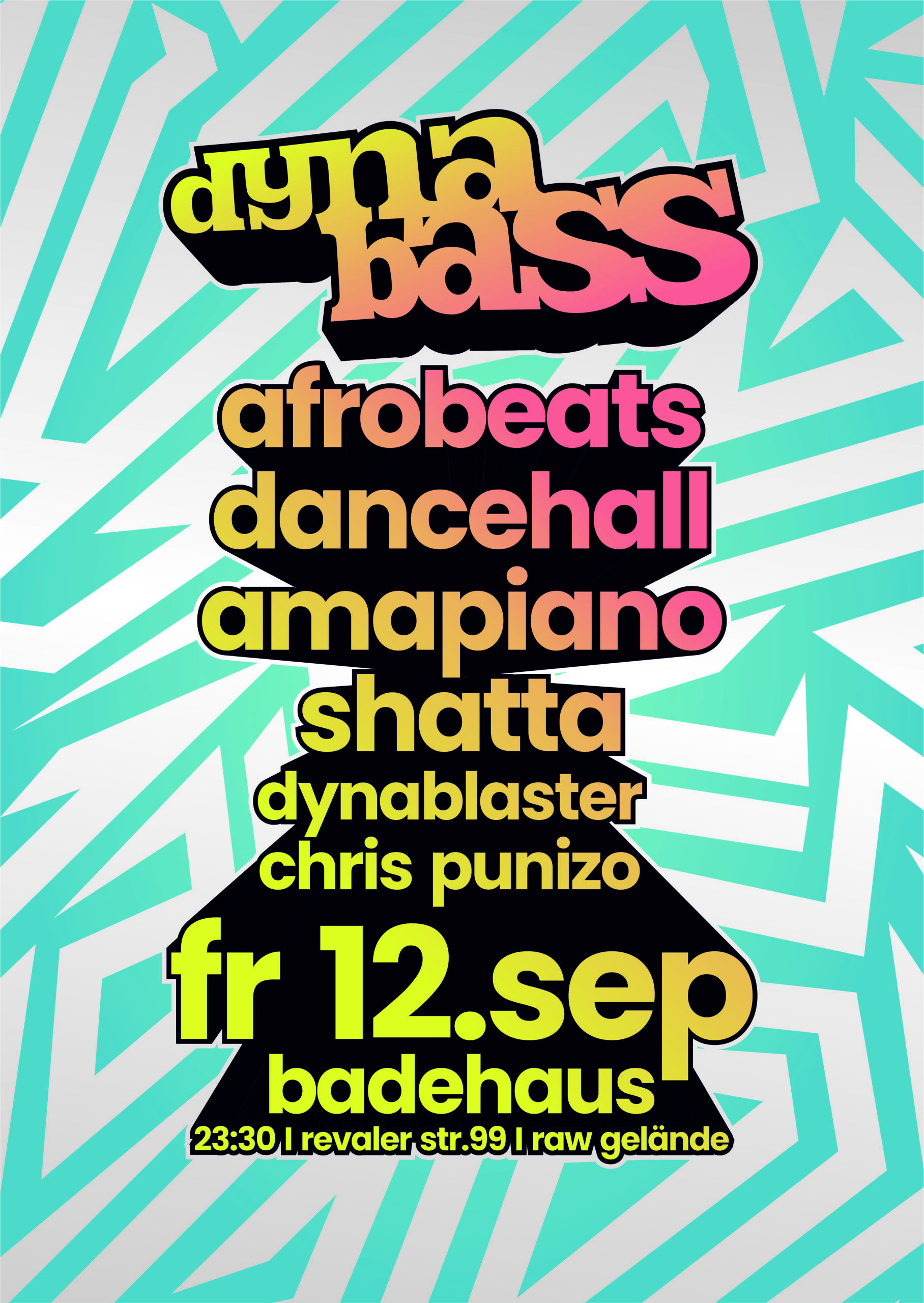 DYNA BASS - the Dancehall, Afrobeats, Shatta & Amapiano Party in Berlin