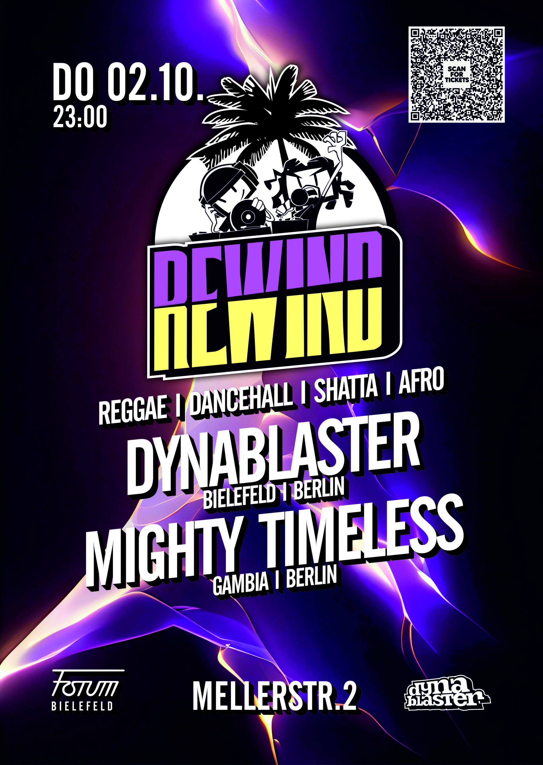 REWIND! - @ Forum, Bielefeld - Dynablaster Sound & Mighty Timeless