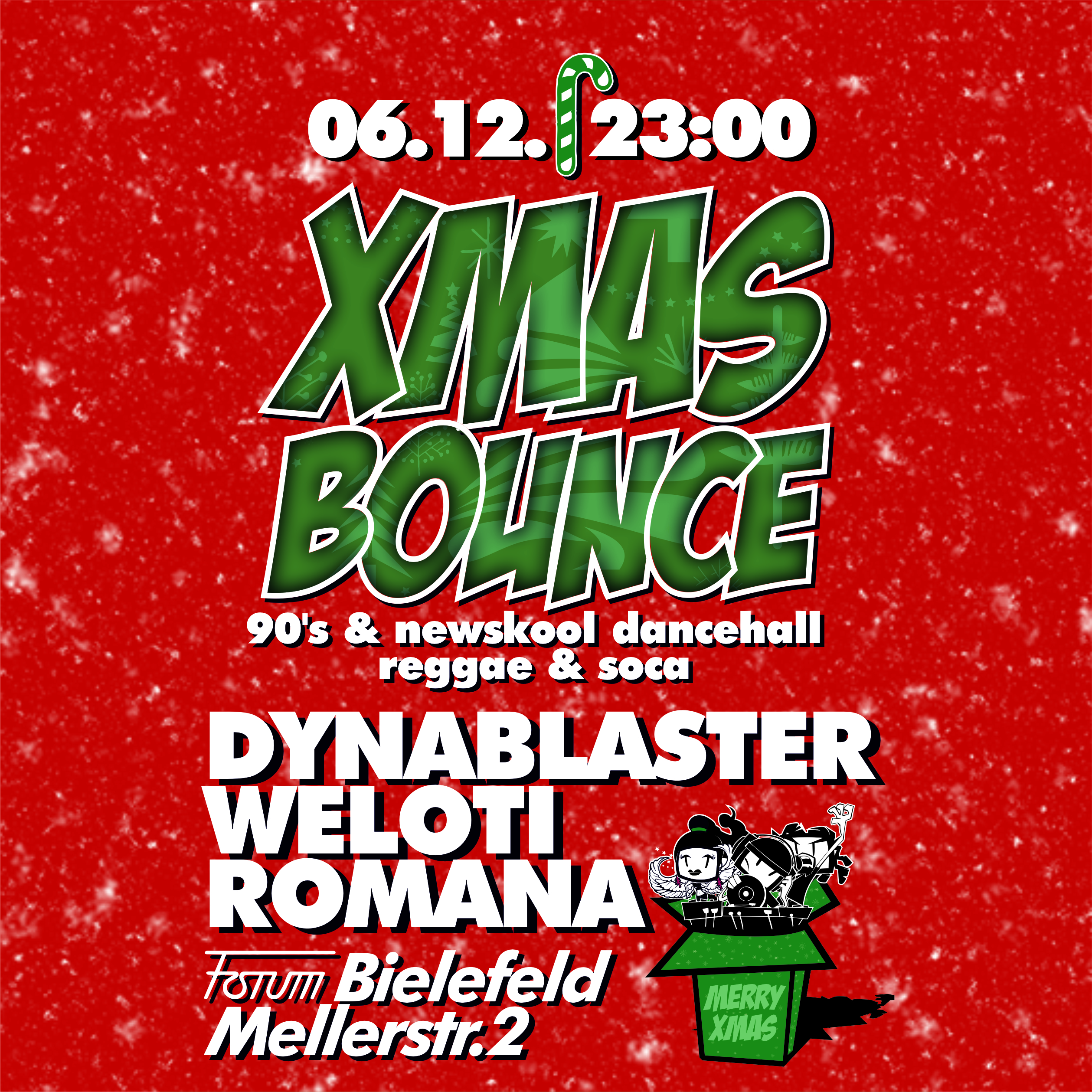 X-Mas Bounce im Forum , Bielefeld