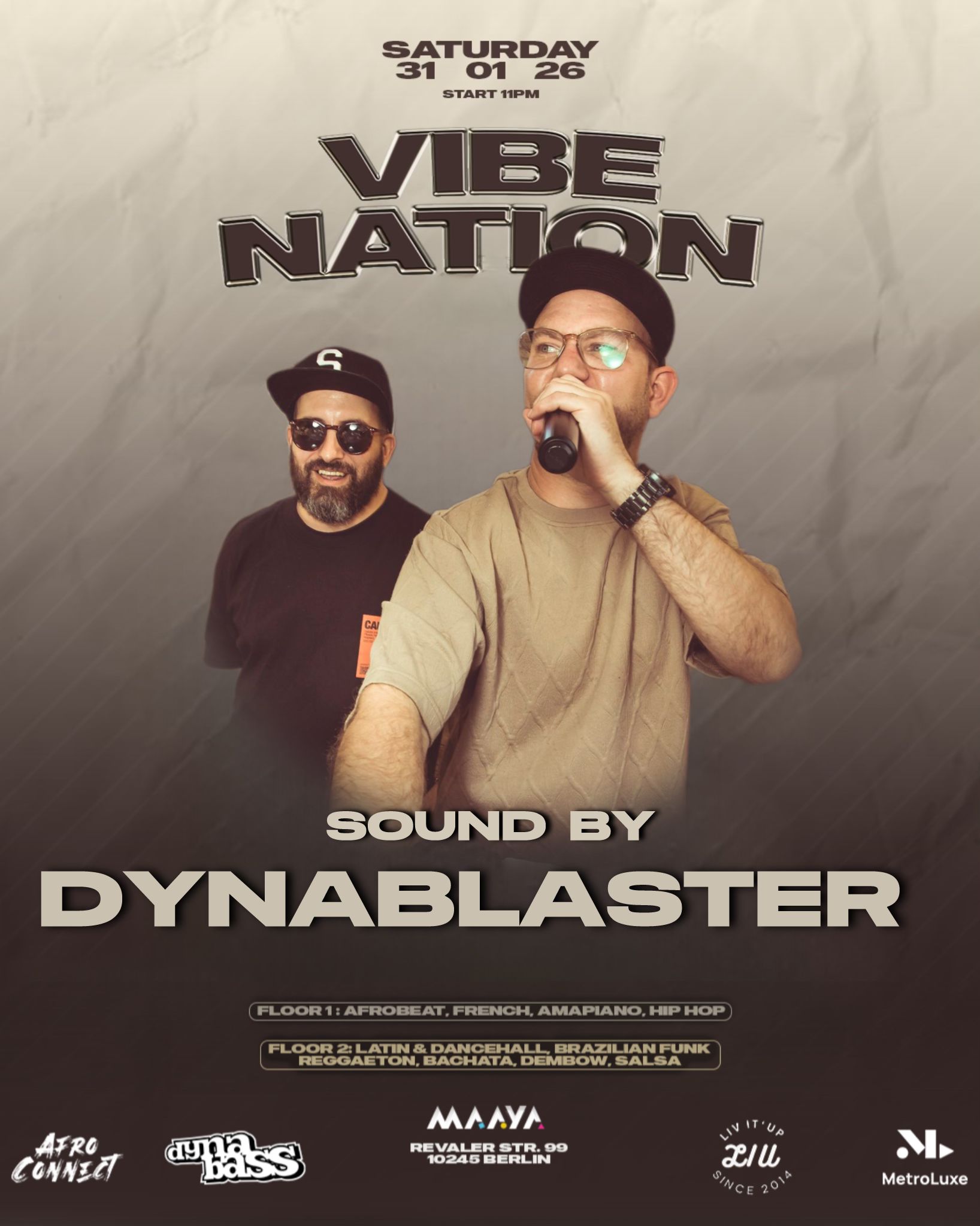 Vibe Nation – A Global Sound Experience @ Maaya, Berlin