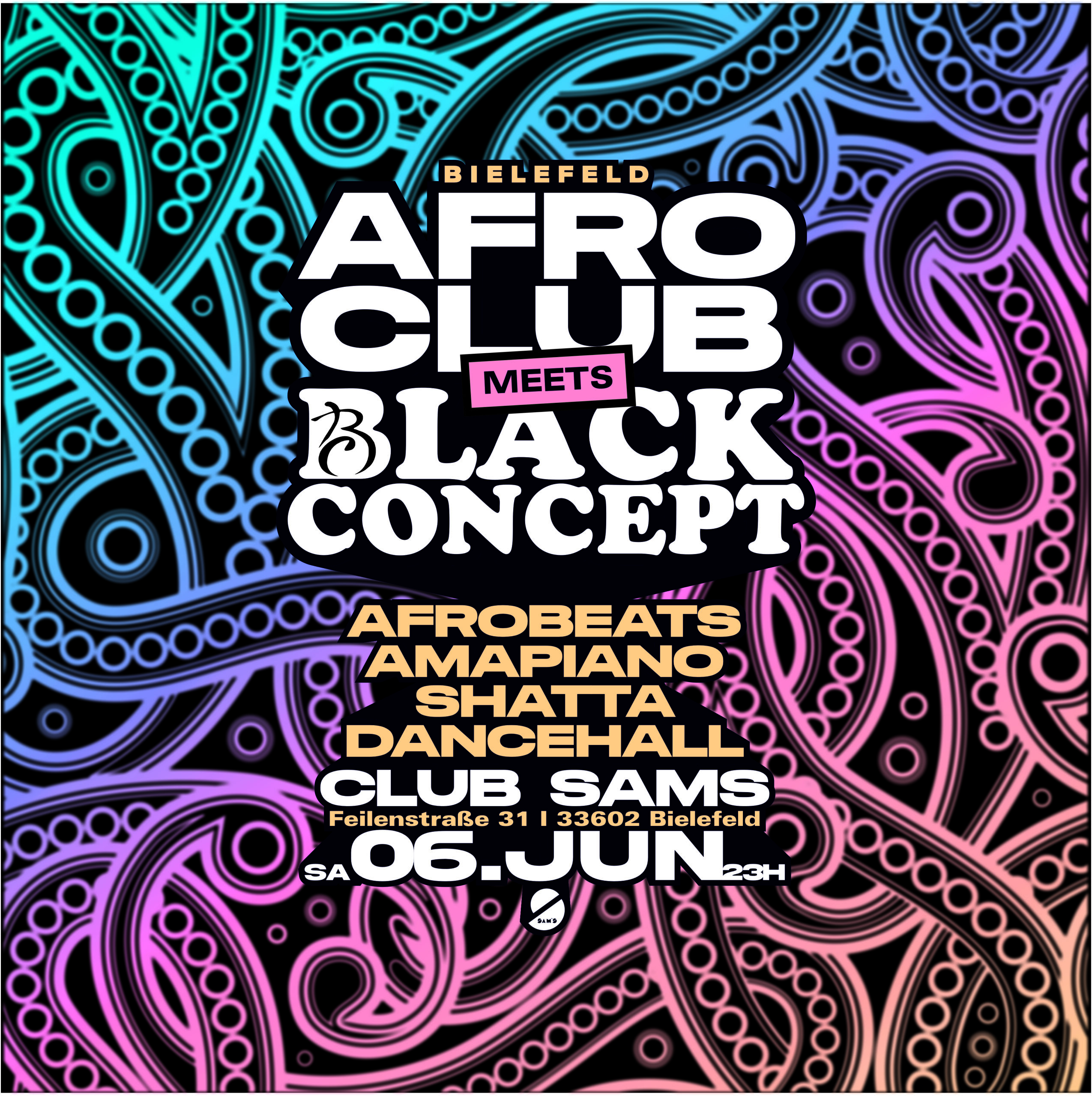 AFRO CLUB x BLACK CONCEPT Bielefeld’s No.1 Afrobeats Party